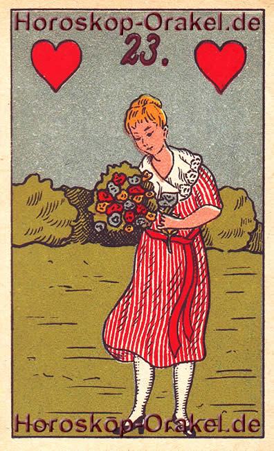 Horoskop Bedeutung die Dame, ein heißer Flirt