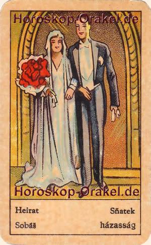 Horoskop die Heirat
